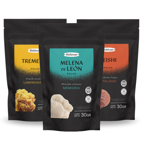 Combo de adaptógenos en polvo