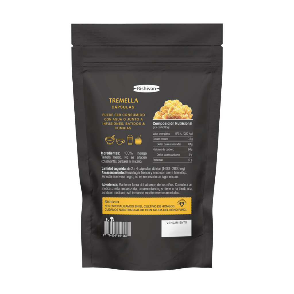 TREMELLA EN CÁPSULAS
