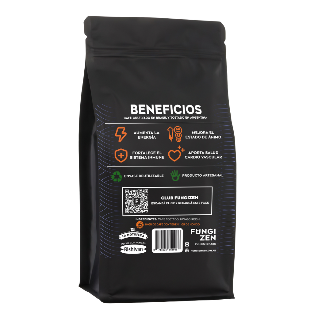 CAFÉ CON REISHI - 250 GR