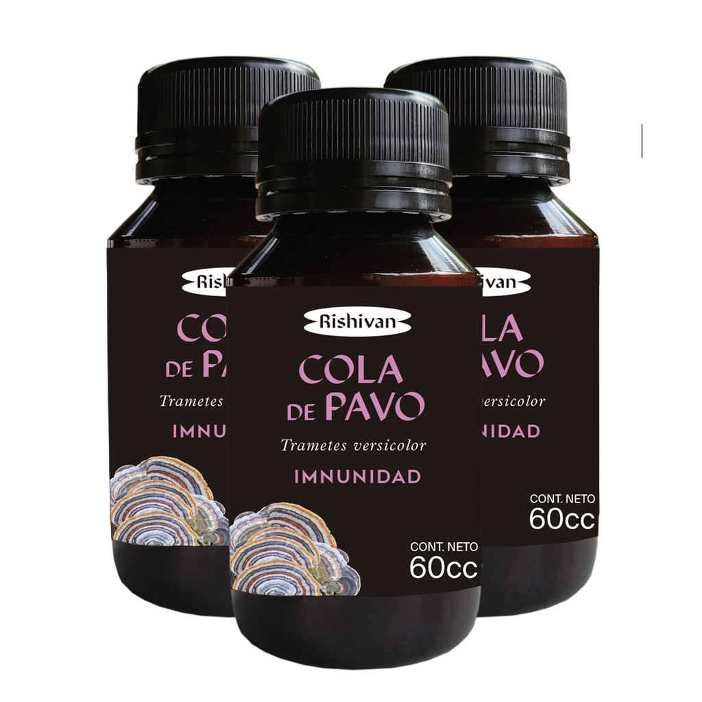 [3PACKTCOL] COLA DE PAVO - PACK X 3