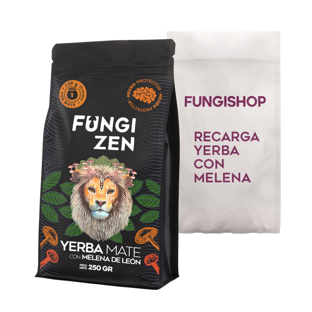 [COM-YMR250] COMBO YERBA CON MELENA 250 GR + RECARGA 250 GR