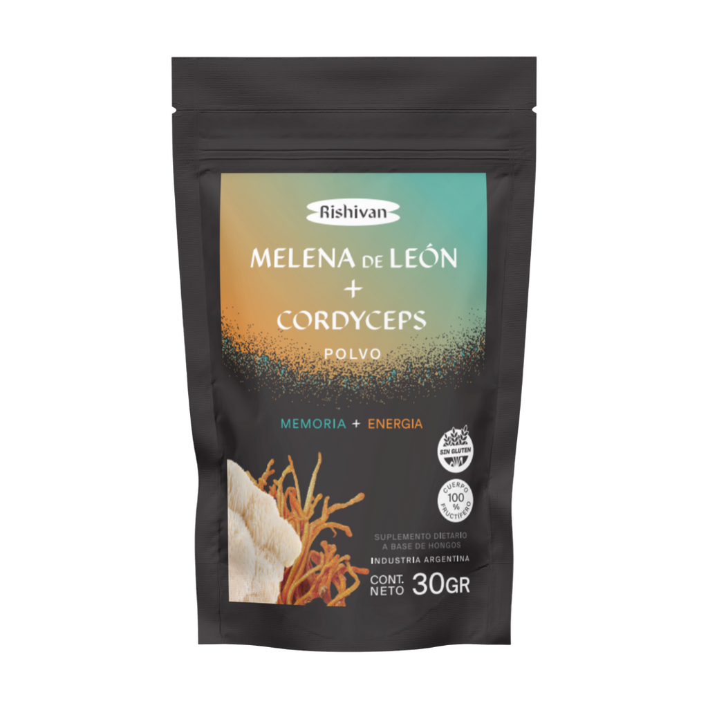[PMECO] MELENA + CORDYCEPS MOLIDO - 30 GR