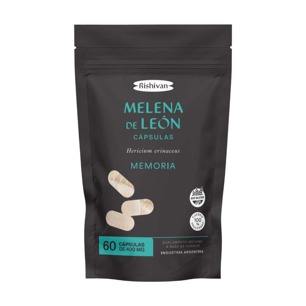 MELENA DE LEON - 60 CÁPSULAS (MAYORISTA)