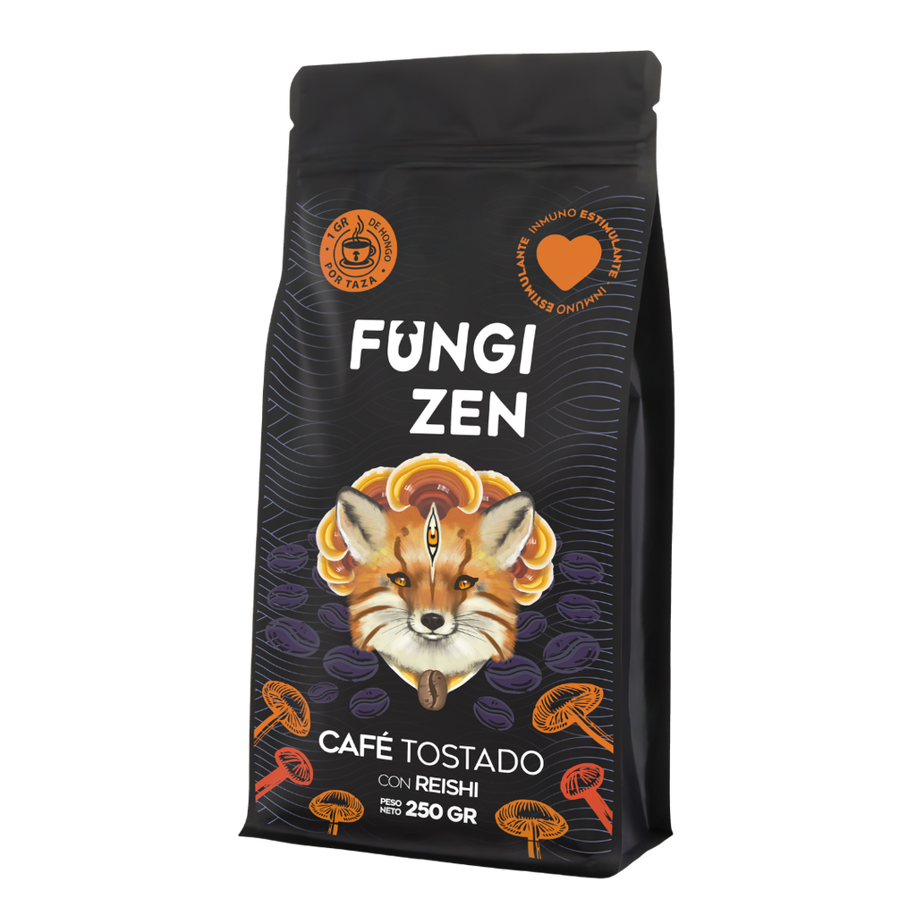 CAFÉ CON REISHI - 250 GR (MAYORISTA)