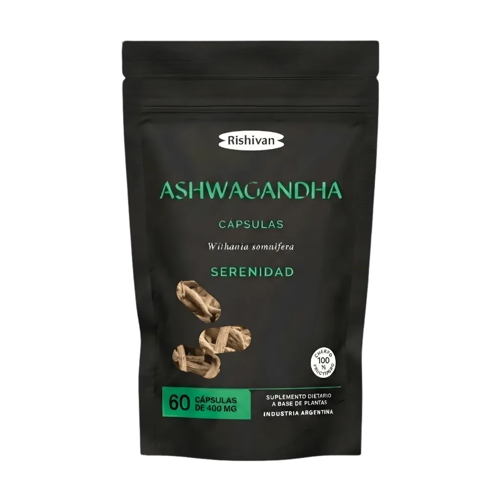 ASHWAGANDHA - 60 CÁPSULAS (MAYORISTA)